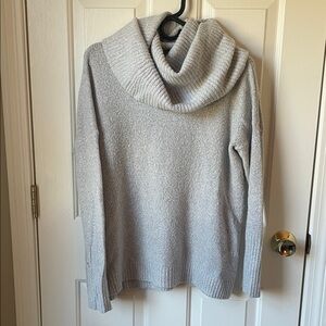 French Connection Light Gray Cowl Neck Sweater
